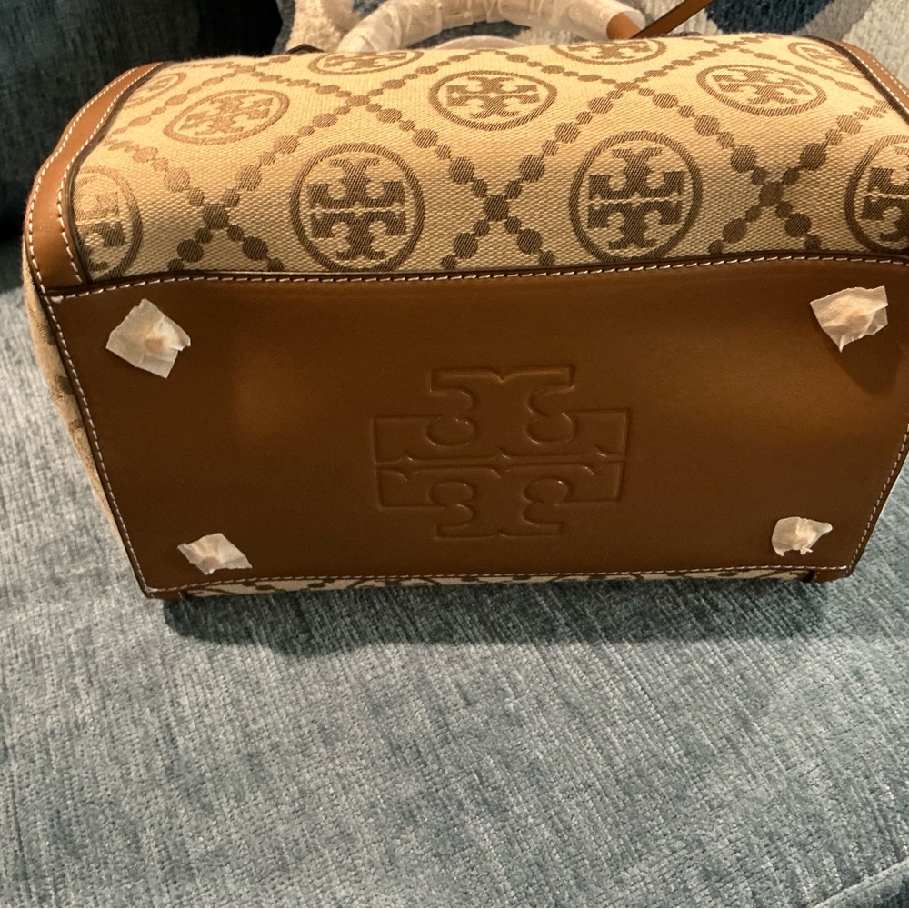 Brown Patterned Handbag - Picture 3 of 5